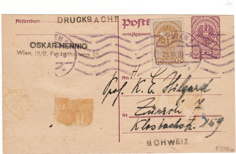 Postkartenserie "Neuer Wappenadler", Inschrift "Deutschösterreich" Img27