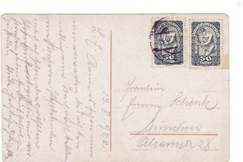 Republik Deutsch-Österreich - Bedarfspost Dez. 1918 - Dez. 1921 Img_0046
