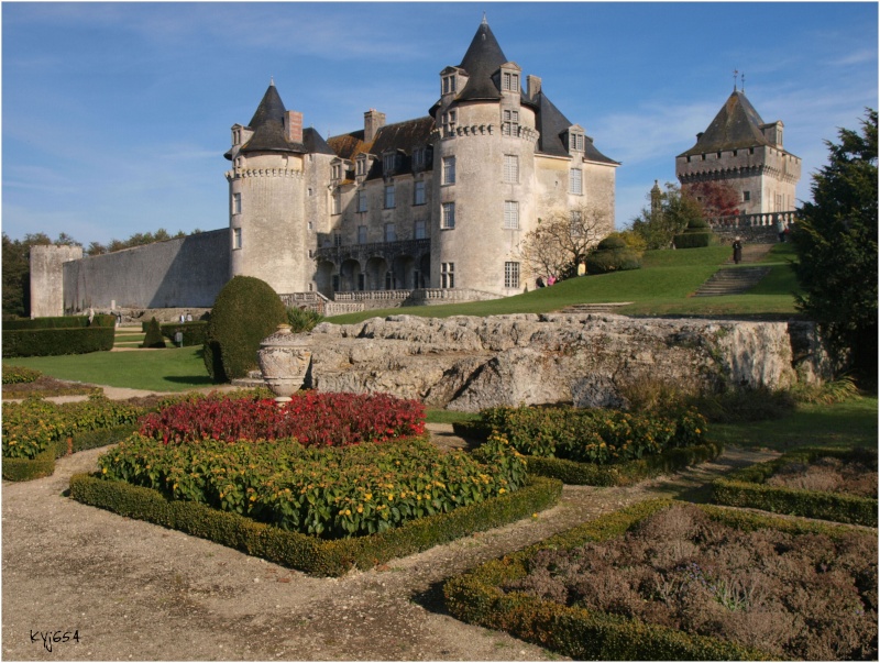 Chateau de la Roche-Courbon (17) 12510