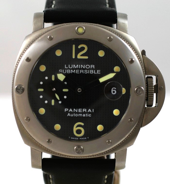 (Vendue) Panerai Submersible	Réf : Pam 025 Img_3815