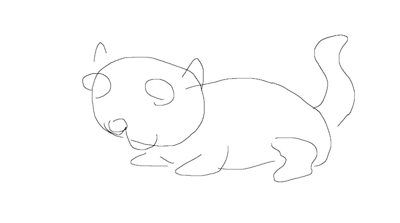Open Paint. Close eyes. Draw cat. Post results. Lol10