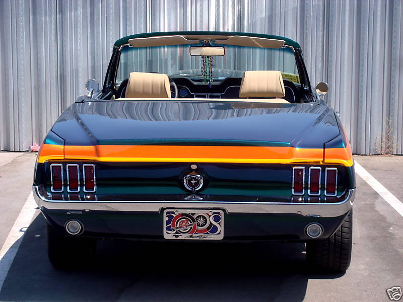 toit vinyl - Mustang 1967 à toit rétractable 1967_m20
