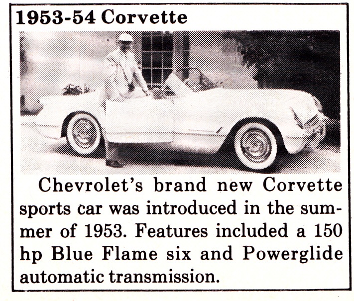 Photo d'origine: Chevrolet 1953 1954 Car_ex12