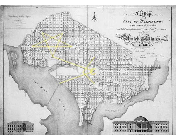 WASHINGTON DC Y SU SIMBOLOGIA MASONICA Map1c10