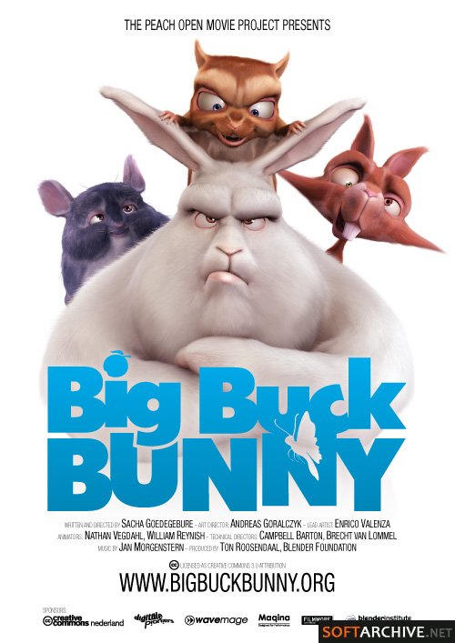 Big Buck Bunny (2008)  720p Blueray AC3x264 45287310