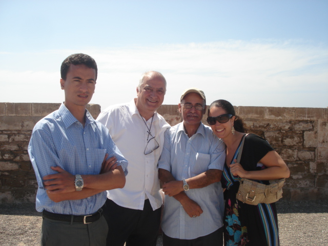 David Bensoussan fils de Mogador en visite à Essaouira Dsc06332