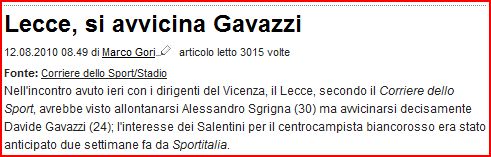 CALCIOMERCATO ESTIVO US LECCE (ESTATE 2010) - Pagina 15 Cattur21