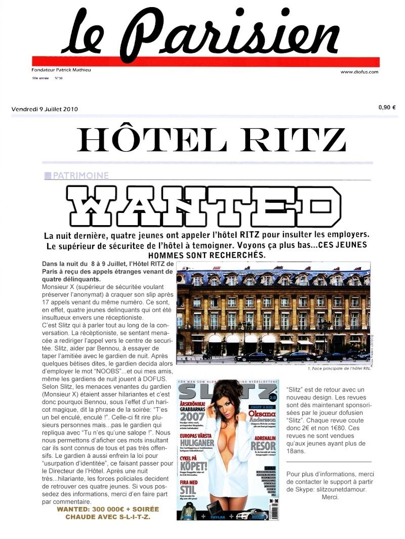 [NEWS] Le Mystère de l'Hôtel RITZ Paris Ritz_p11