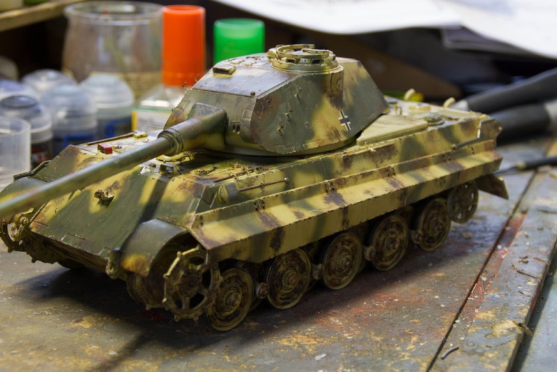 Tigre II Arnhem (Dragon 1/35) [Patine en cours] Tiger-11