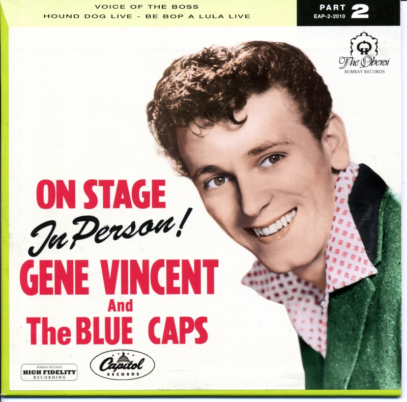 Dédié à tous les fans de Gene Vincent, ces magnifiques livres et ces superbes eps Cover514