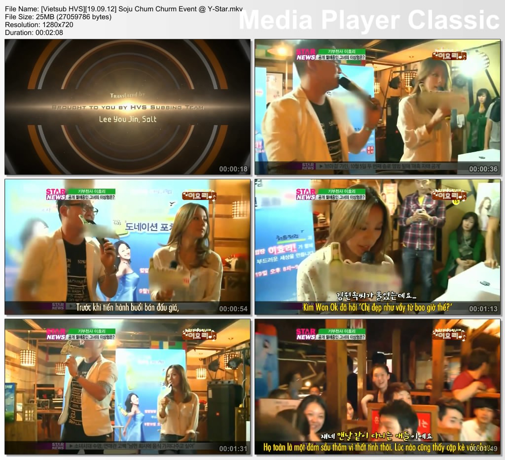 [Vietsub][19.09.12] Soju Chum Churm Event @ Y-Star {Chị đẹp như vầy từ bao giờ thế?} Vietsu36