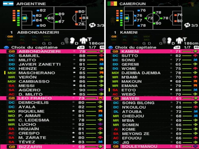 ARGENTINE vs CAMEROUN 190