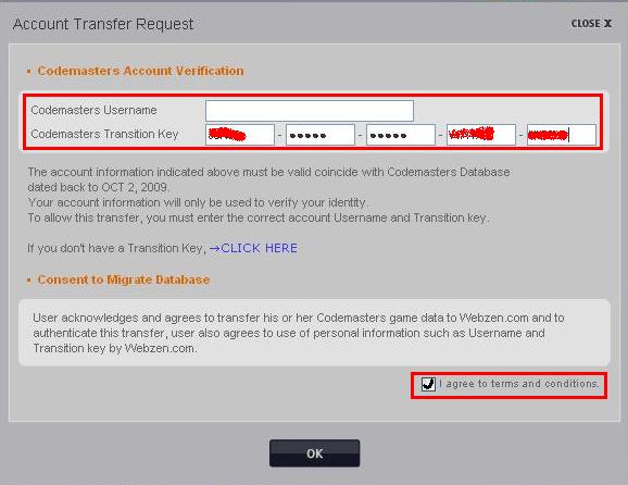 Transferring Codemasters Account Transf10
