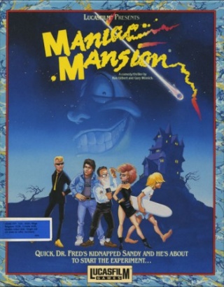 Maniac Mansion (Atari ST) Couv10