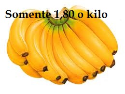 Banana Nanica 1,80 o kilo, no Feirão do Bem ti vi Banana11