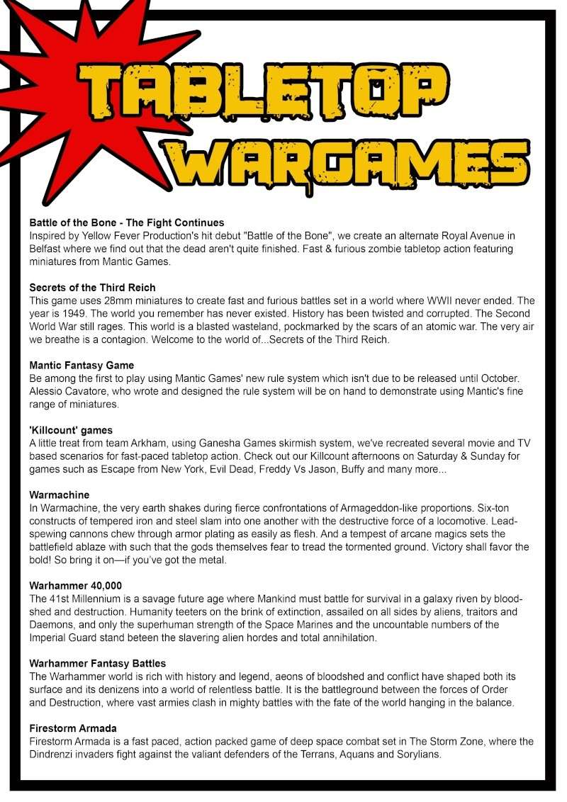 [CON] Arkham Gaming Centre at 'YELLOWCON' (27th to 29th of August 2010) 4ark10