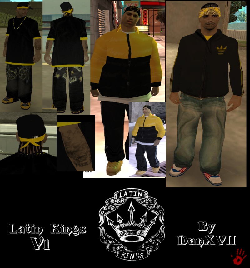 Skin latin kings 1zplfl10