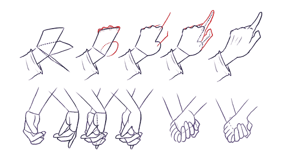 Apprendre a dessiner des main . Detail10