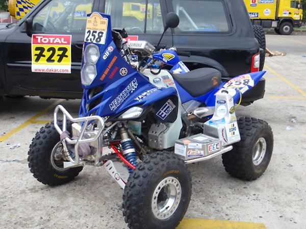 Photos du dakar en quad  2009-y10