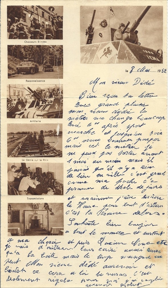 Une carte postale blindée Numar111