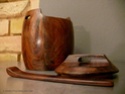 jean gilon italma wood art tobacco pot P1150414