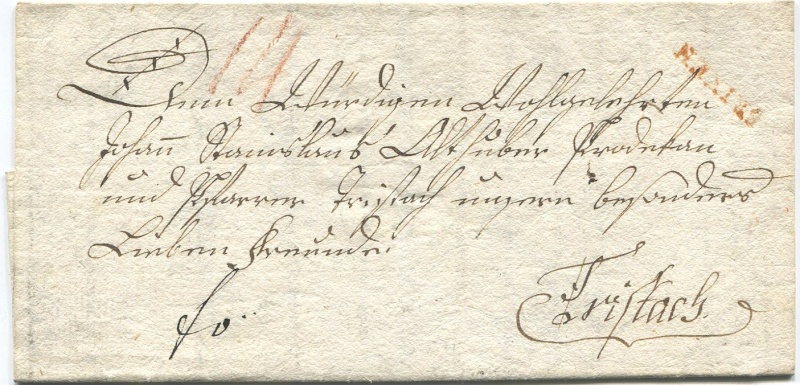 tirol - Briefe von - und nach Tirol aus der bayrischen Zeit (Februar 1806 bis 31.8.1810, bzw. bis 23.6.1814) Brixen13