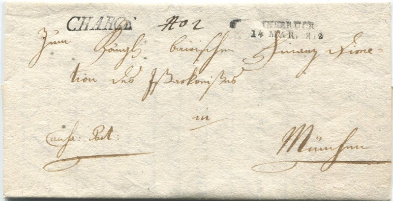 tirol - Briefe von - und nach Tirol aus der bayrischen Zeit (Februar 1806 bis 31.8.1810, bzw. bis 23.6.1814) Innsbr13