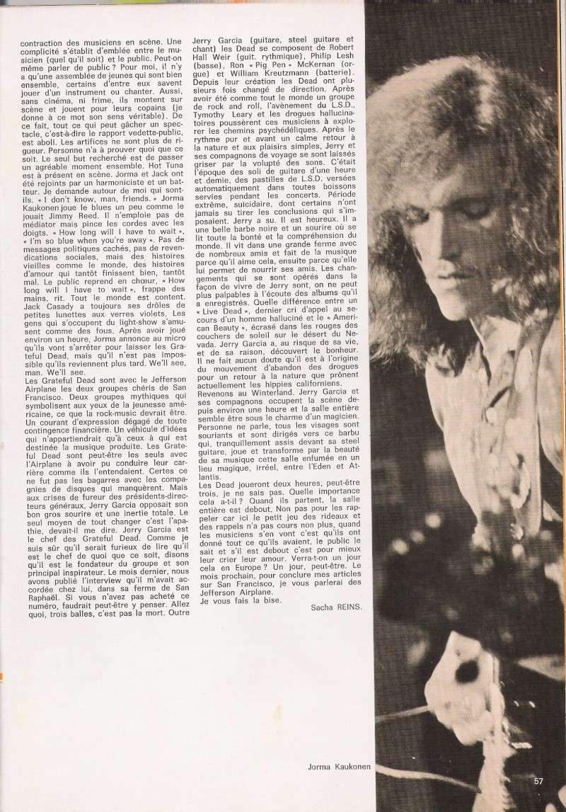 Interview JERRY GARCIA (Best-Mars 1971) Numari37