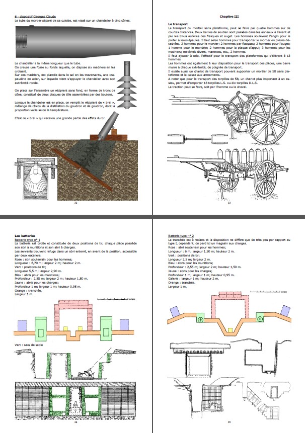 LES CAHIERS D'ALBI (fortifications, génie, artillerie, infanterie, munitions.... 2012-020