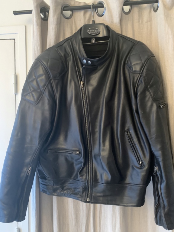 BLOUSON CUIR HELSTONS KS71 / VENDU Img_6512