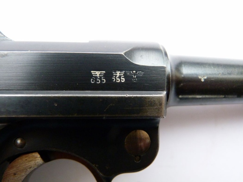 Marquage sur P08 Mauser10