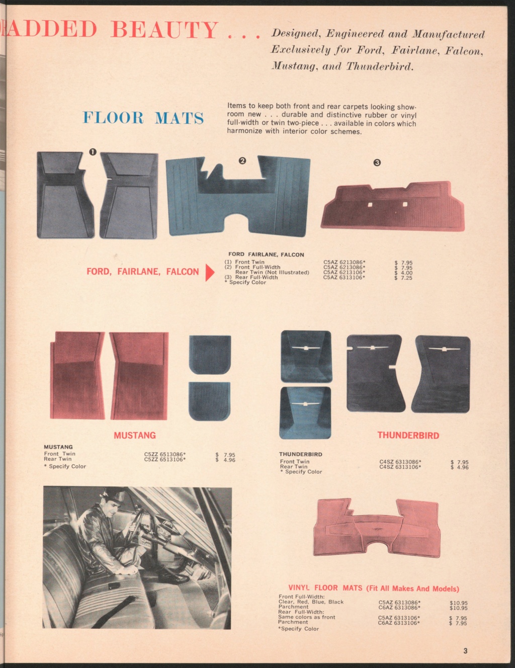 Brochure d'accessoires en anglais pour les Ford de 1966 1966_f16