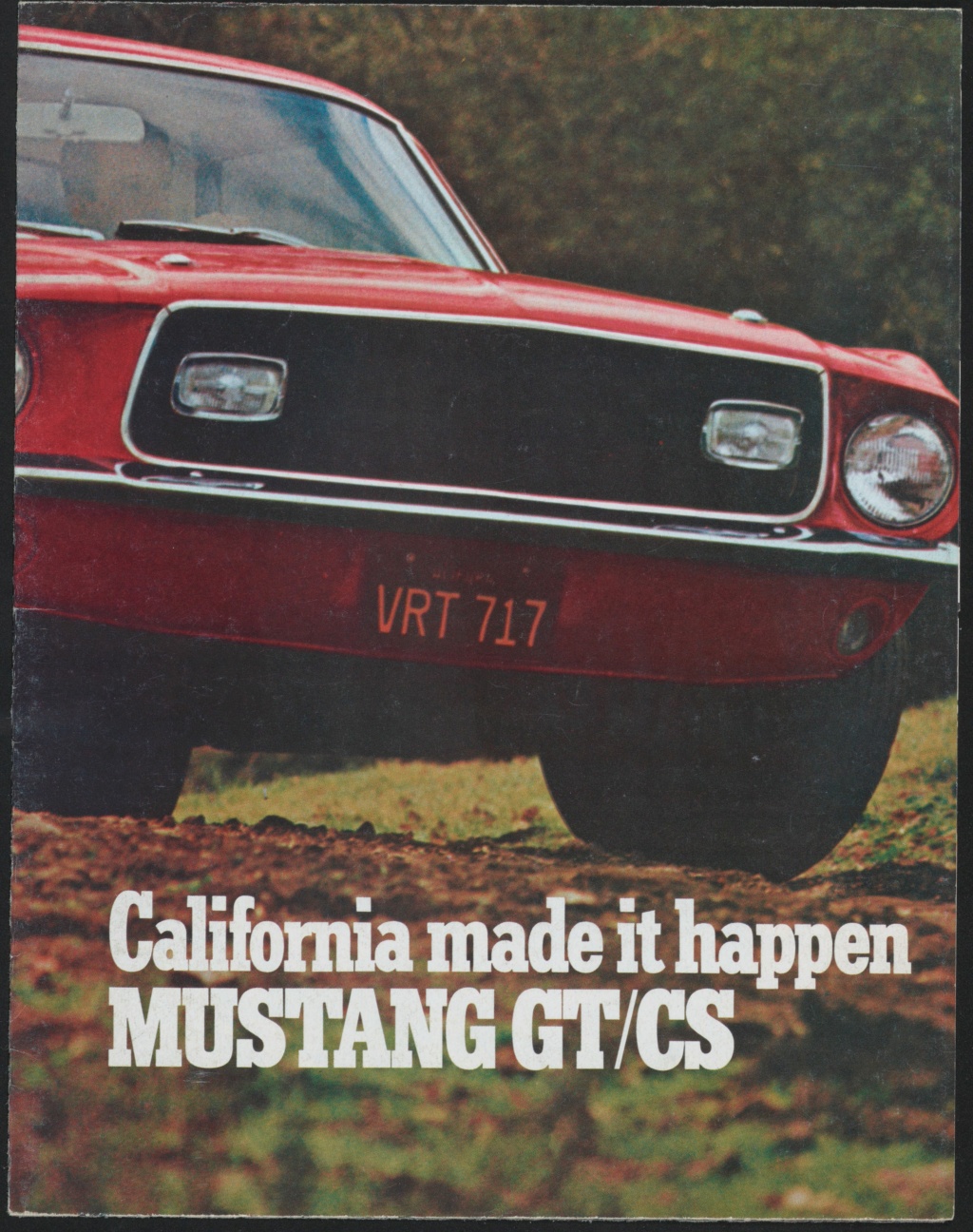 Brochure de vente Mustang GT/CS 1968 en anglais 1968_m15
