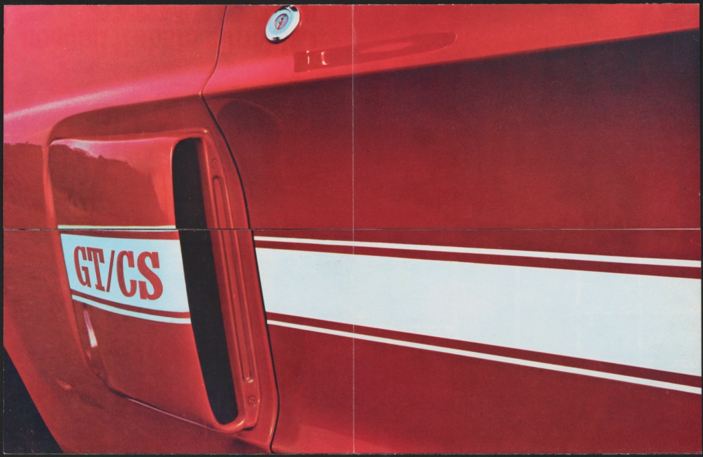 Brochure de vente Mustang GT/CS 1968 en anglais 1968_m16