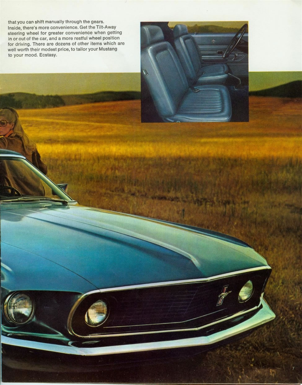 Brochure de vente: Mustang 1969 (version anglaise 08/68) 1969_f16