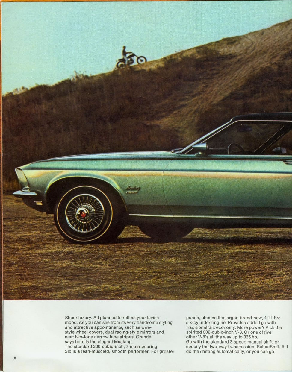 Brochure de vente: Mustang 1969 (version anglaise 08/68) 1969_f17