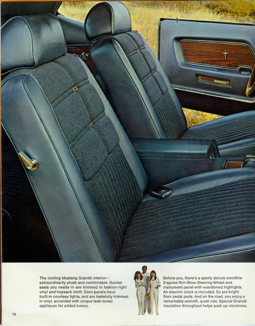 Brochure de vente: Mustang 1969 (version anglaise 08/68) 1969_f21