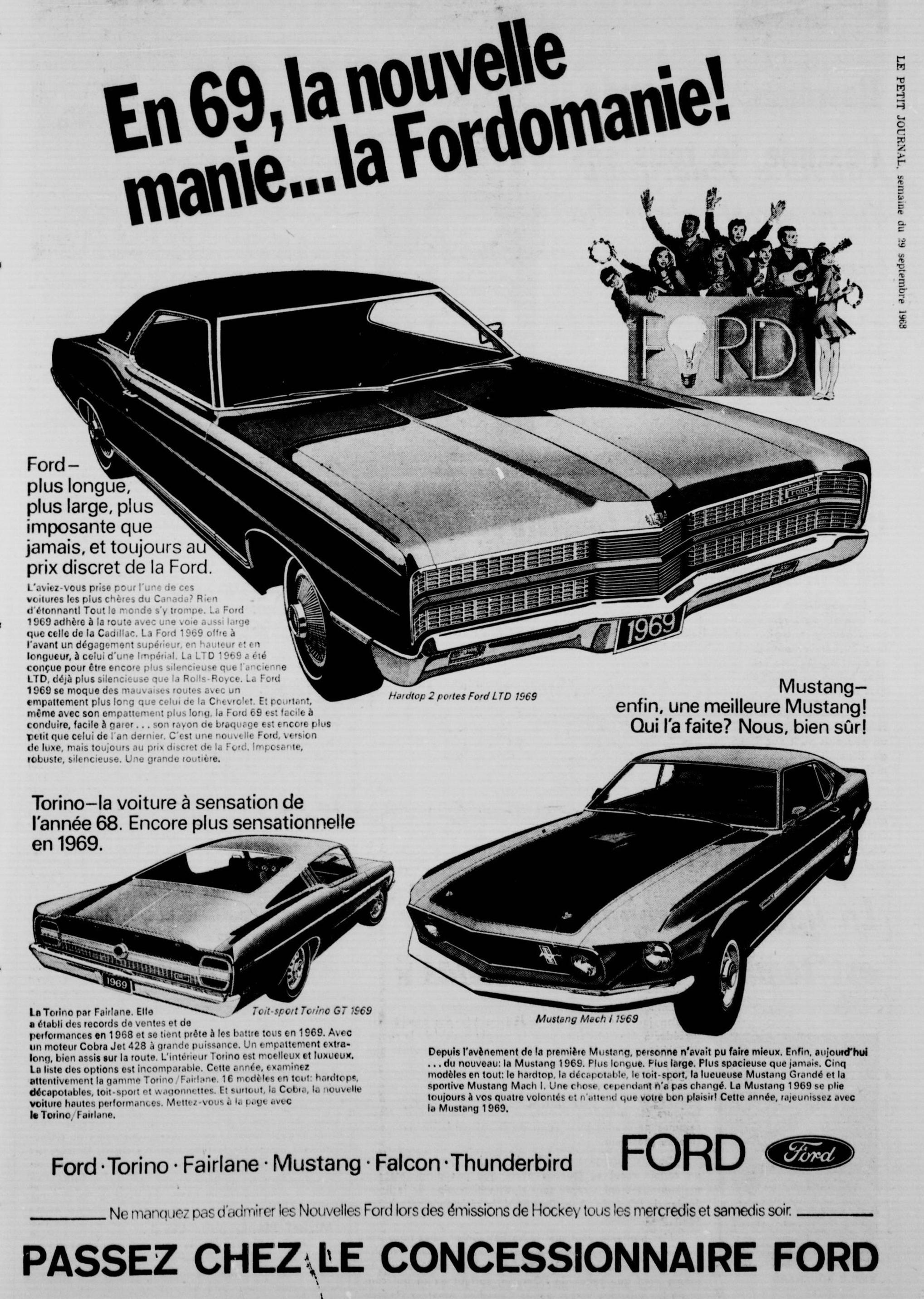 Les Ford et Mercury de 1969 1969_l14