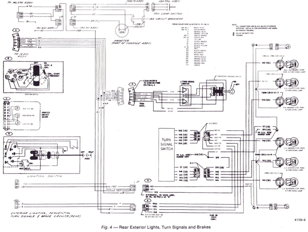 Diagramme électrique pour la Mustang 1969 (en anglais) 1969_m33