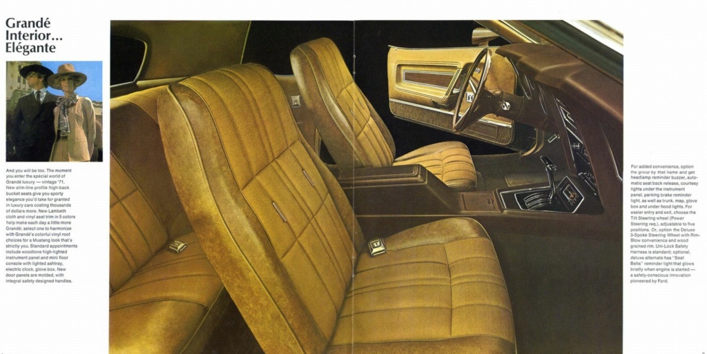 Brochure de vente: Mustang 1971 (version anglaise 01/71) 1971_m16