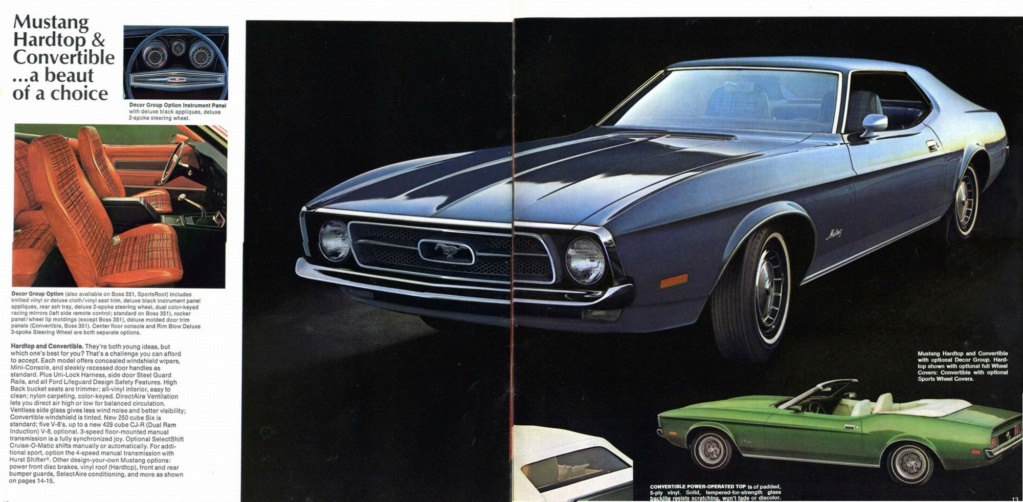 Brochure de vente: Mustang 1971 (version anglaise 01/71) 1971_m19