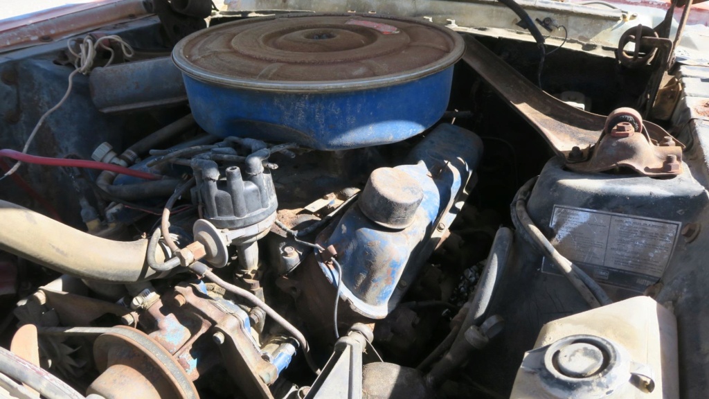 Détails : photo devant et cage moteur de Mustang 1967 1968 7r01c113