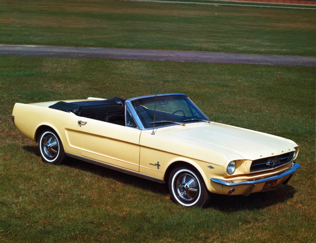 Photo de Mustang 1965 prise en 64/65 Access24