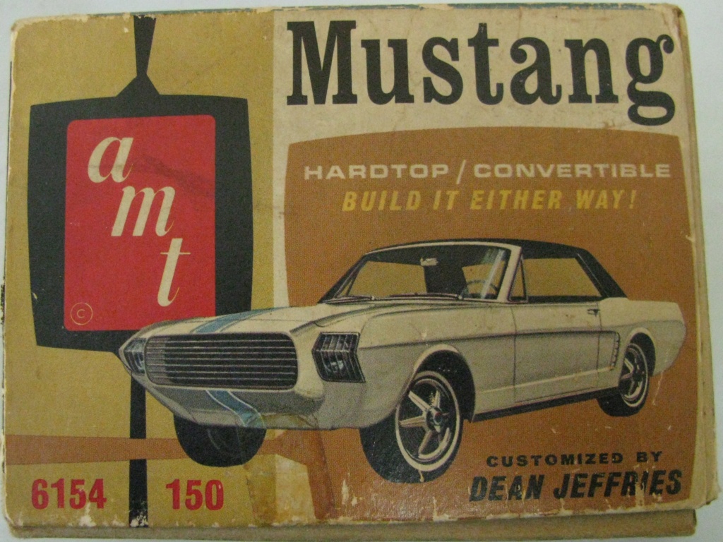 Jouet: Mustang 1965 à coller, échelle 1:25 Amt_ki12