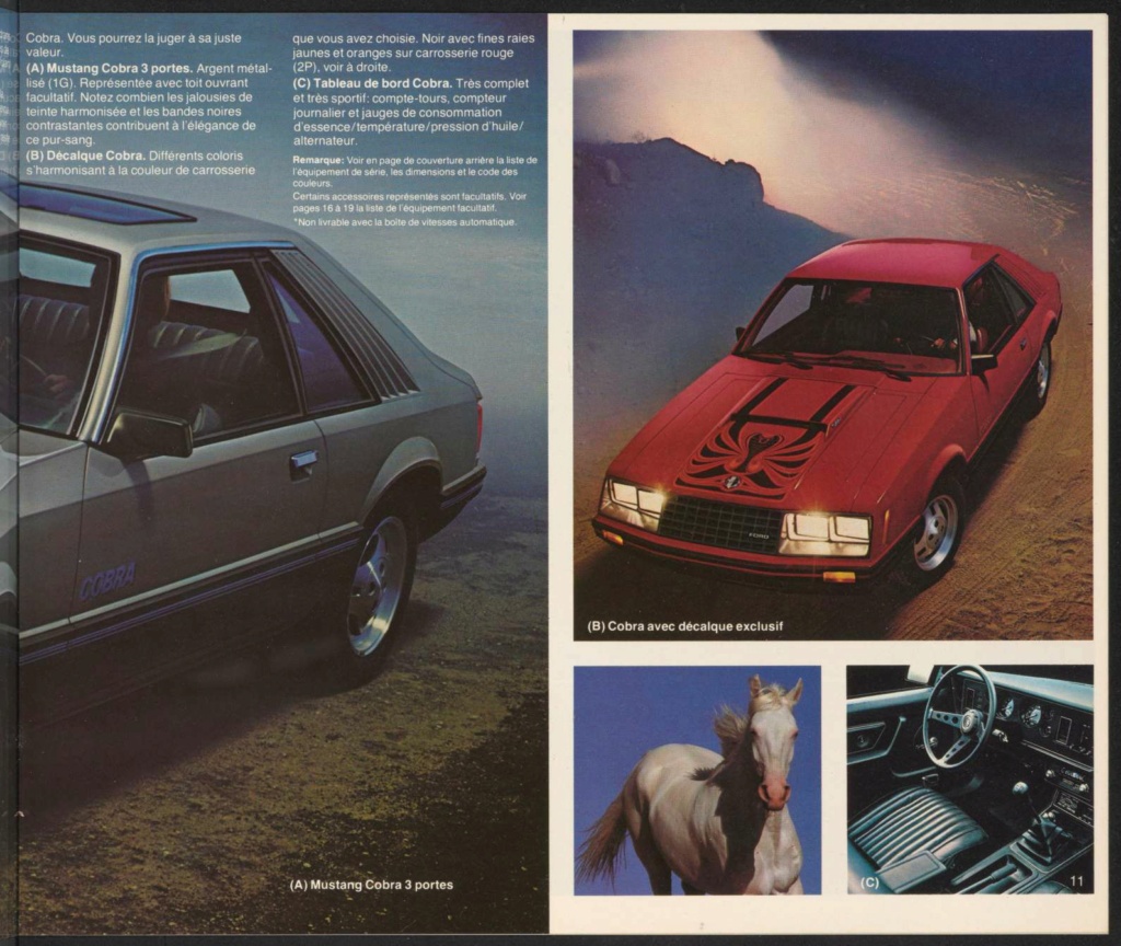 Brochure Mustang 1979 en français (Québec) Broch130