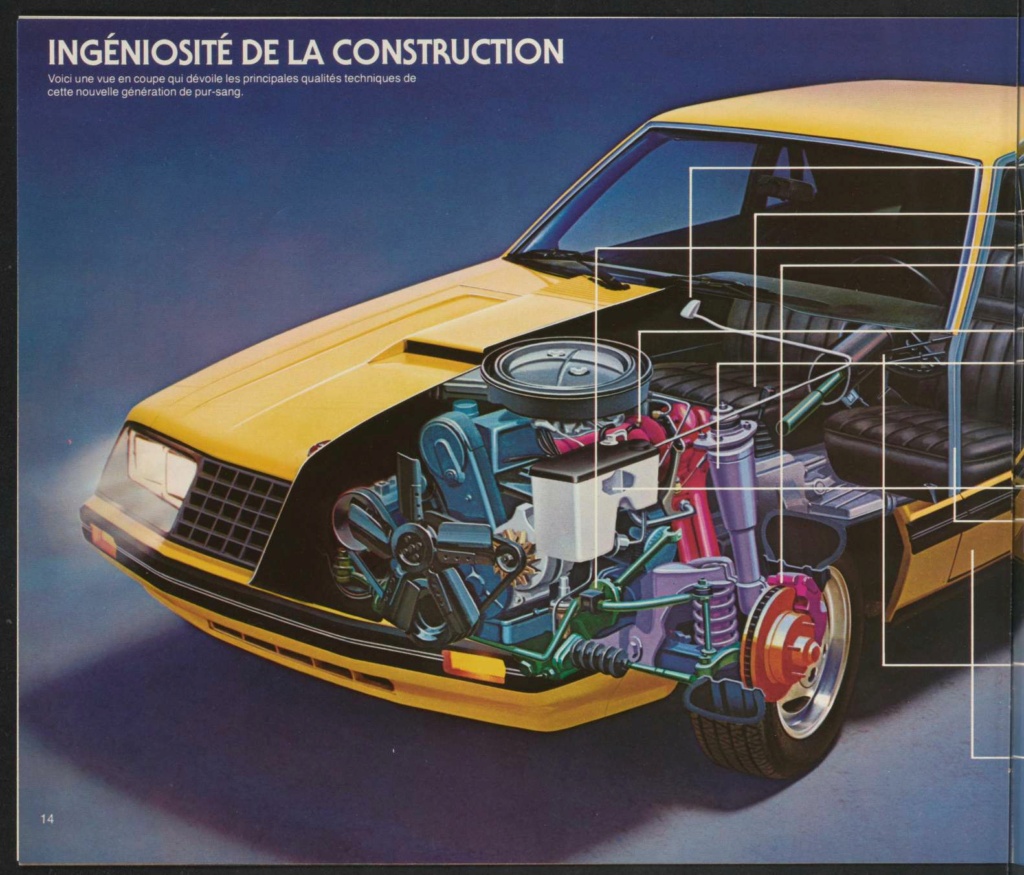 Brochure Mustang 1979 en français (Québec) Broch131