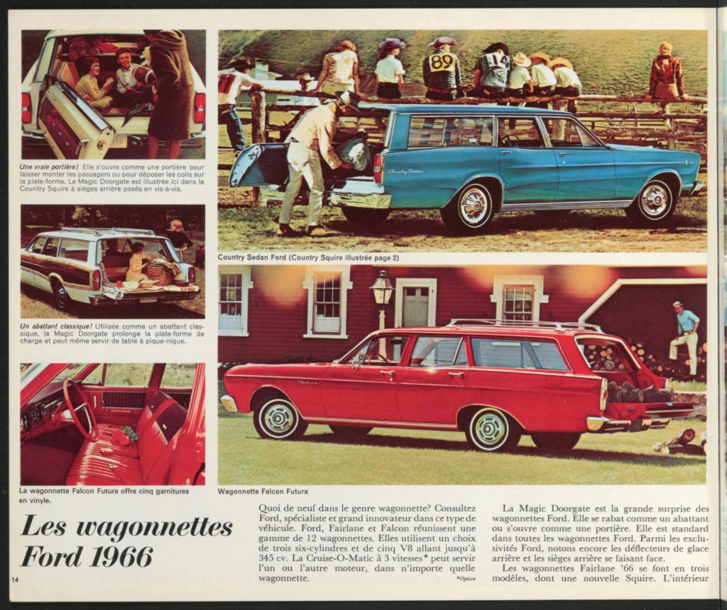 Brochure de vente des Ford de 1966 (En français) Broch172