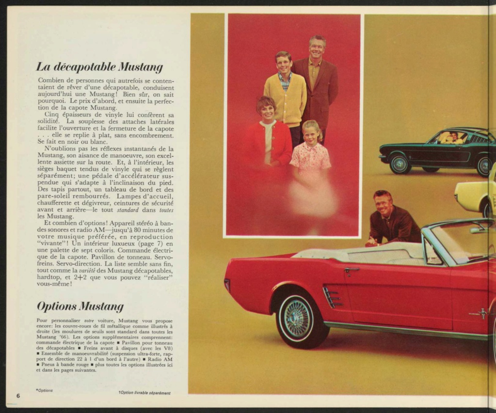 Brochure de vente Mustang 1966 en français (Canada) Brochu31