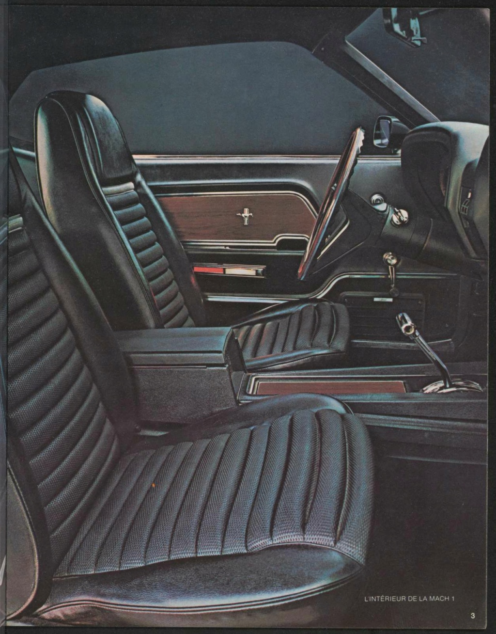  Brochure de vente Mustang 1970 en français (Québec) Brochu76