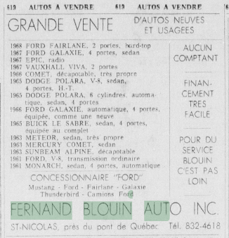 Fernand Blouin auto inc. Fernan12